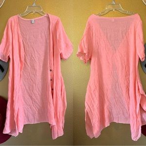 ❤️ SALE! **Pink Beach Kimono Cover up / Light Jacket**